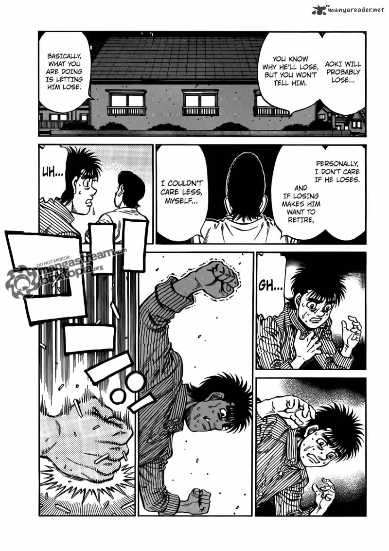 Hajime No Ippo - Chapter 949 : The Reason He Gets Hit