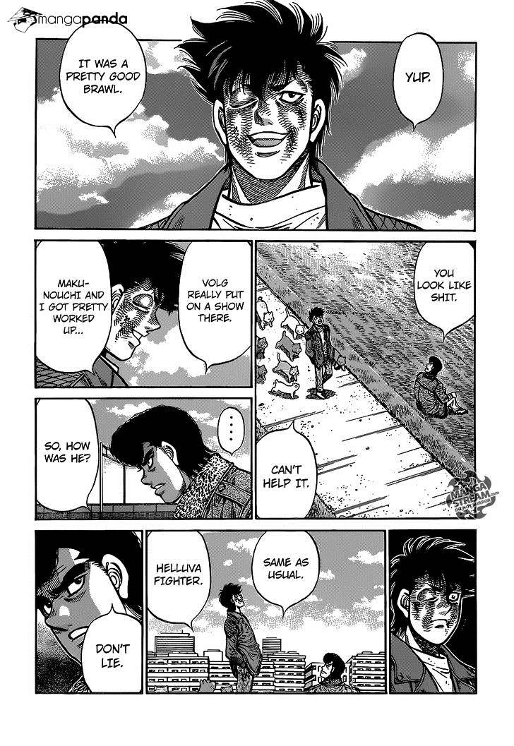 Hajime No Ippo - Chapter 1009 : Before Taking On The World