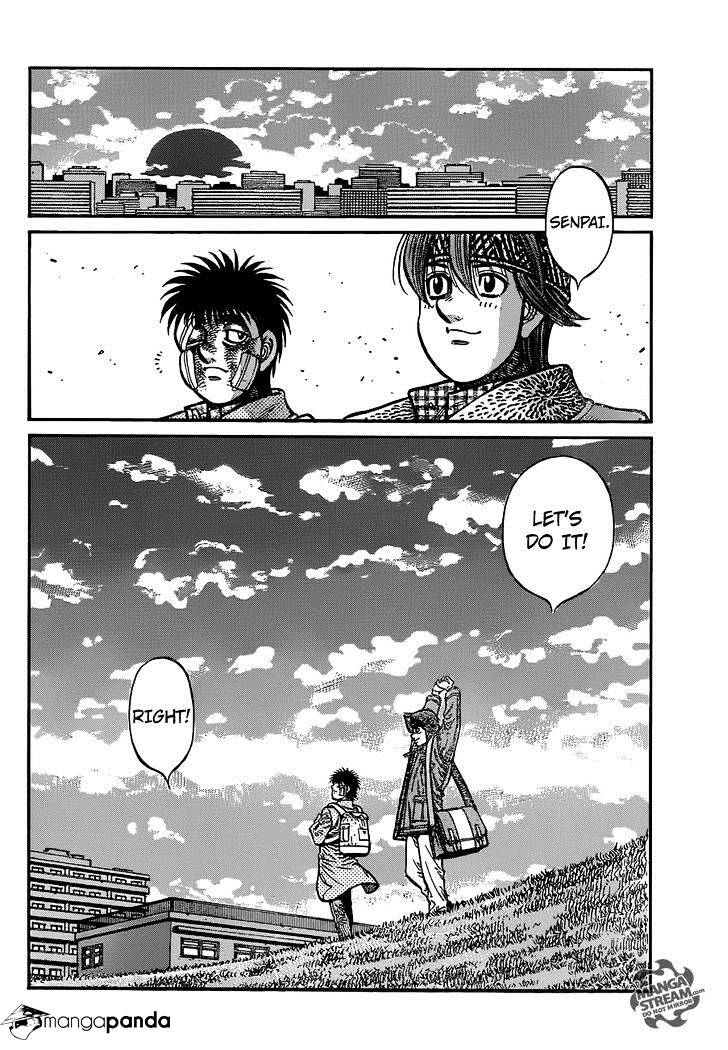 Hajime No Ippo - Chapter 1009 : Before Taking On The World