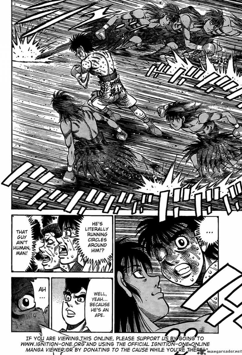 Hajime No Ippo - Chapter 884 : Right There...!