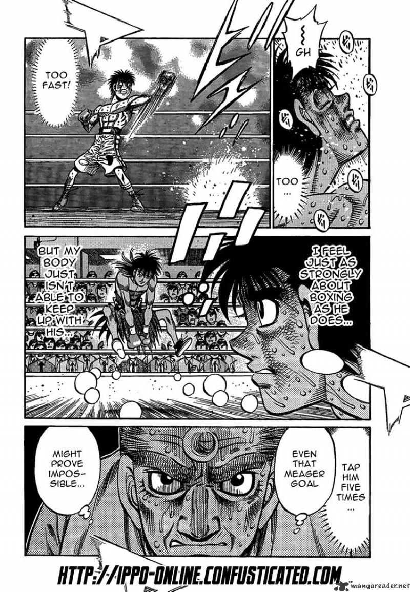 Hajime No Ippo - Chapter 884 : Right There...!