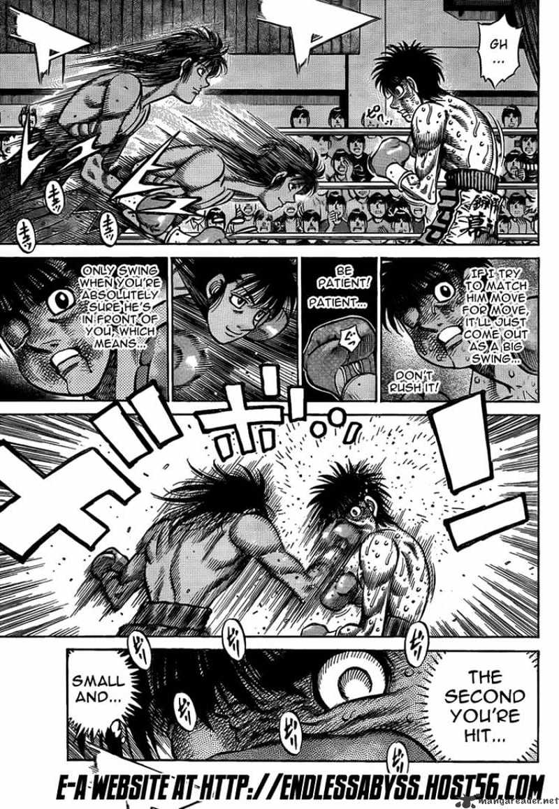 Hajime No Ippo - Chapter 884 : Right There...!