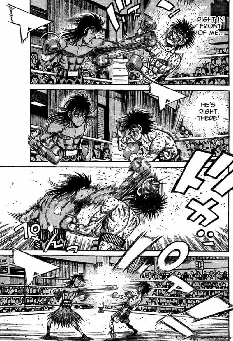 Hajime No Ippo - Chapter 884 : Right There...!