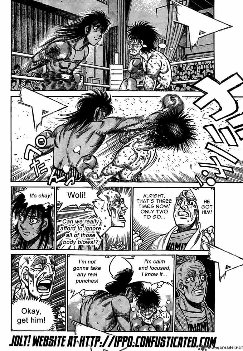 Hajime No Ippo - Chapter 884 : Right There...!