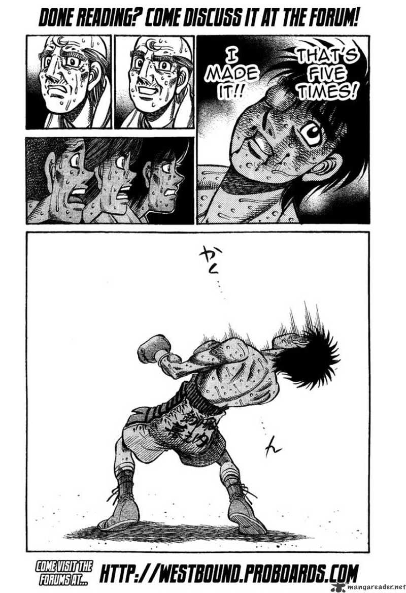 Hajime No Ippo - Chapter 884 : Right There...!