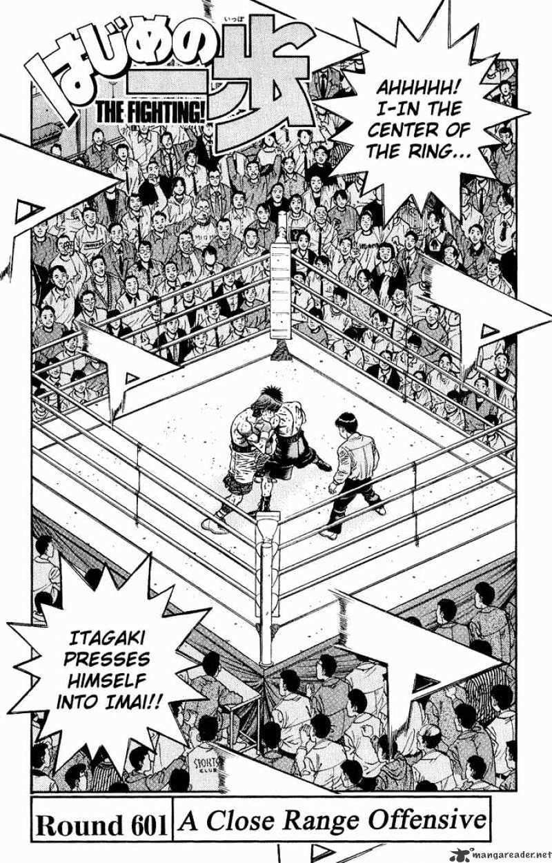 Hajime No Ippo - Chapter 601 : Offense Anddefense At Point Blank Range