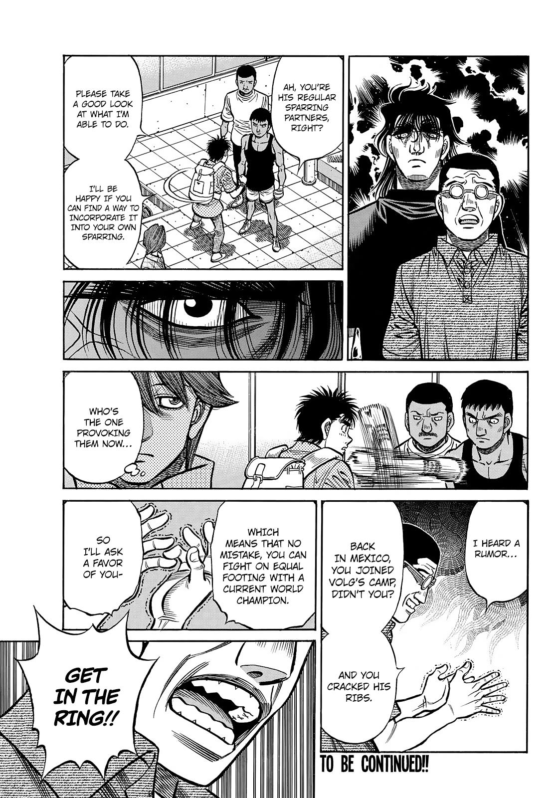 Hajime No Ippo - Chapter 1434: I'm Not Confident