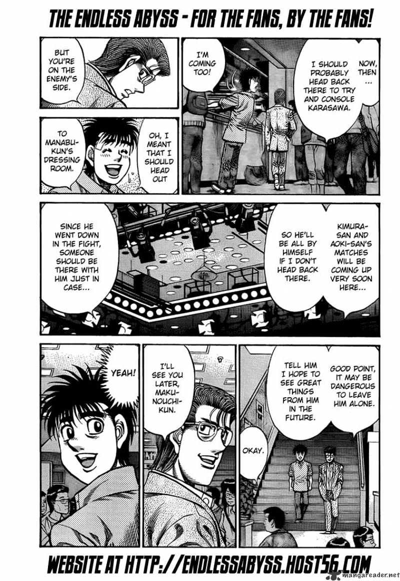 Hajime No Ippo - Chapter 911 : The Distance Between Them