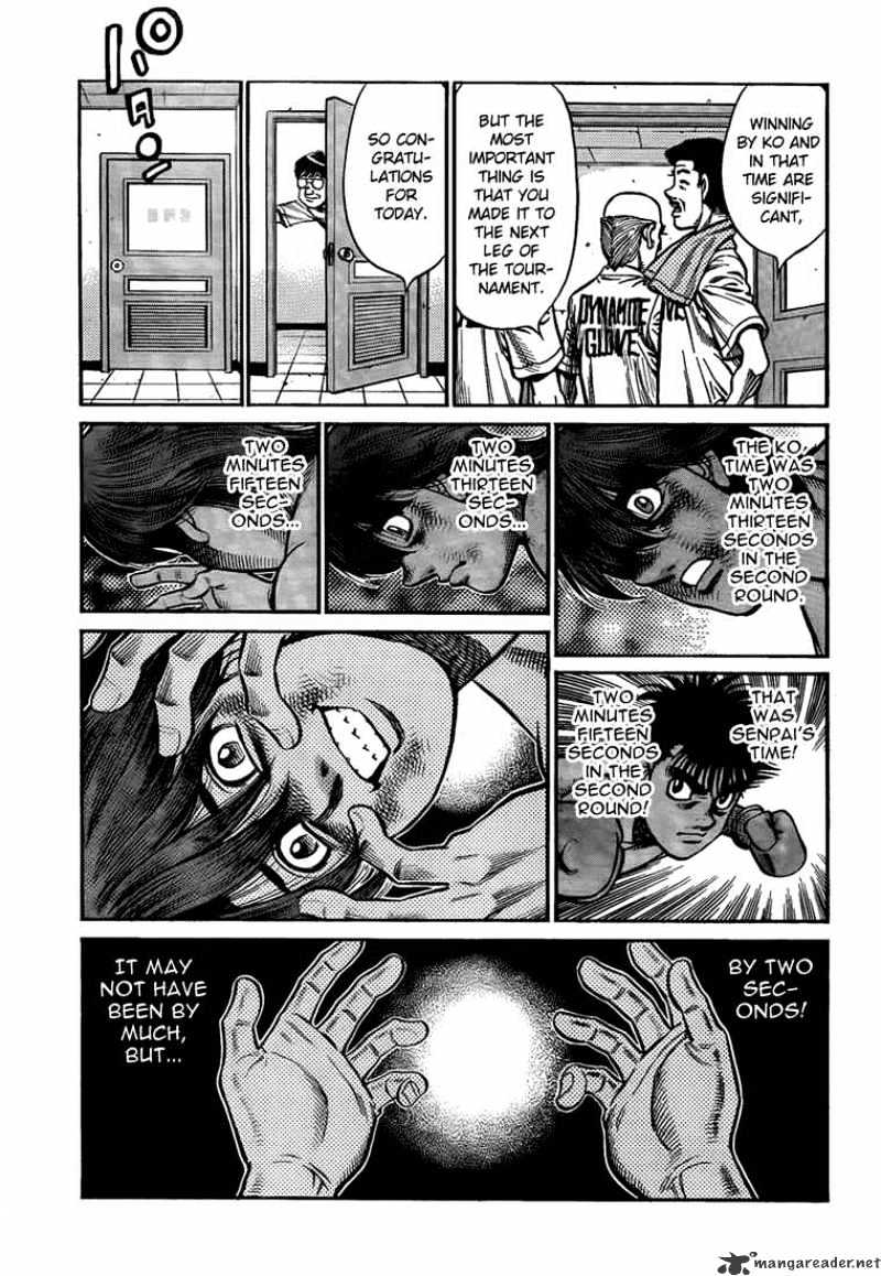 Hajime No Ippo - Chapter 911 : The Distance Between Them