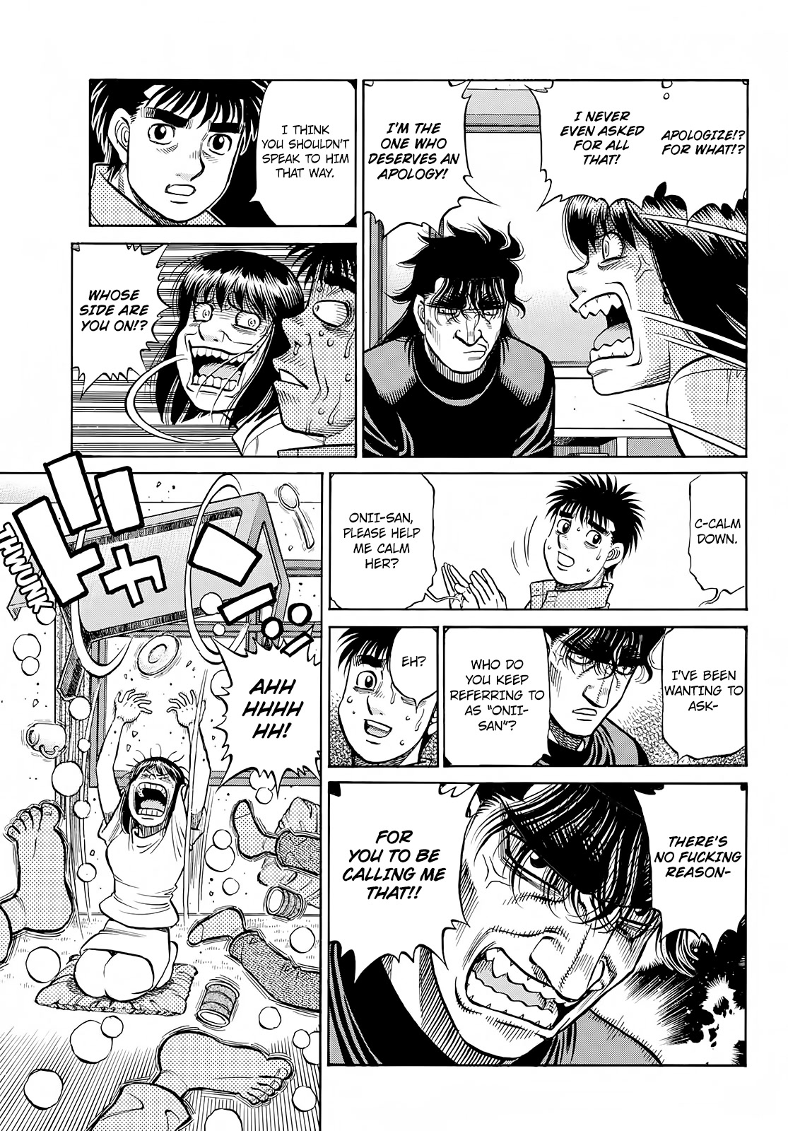 Hajime No Ippo - Chapter 1421: Three Sided Struggle