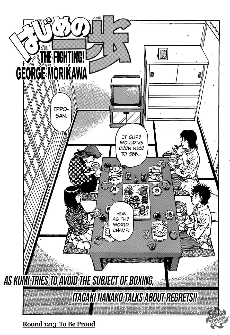 Hajime No Ippo - Chapter 1213