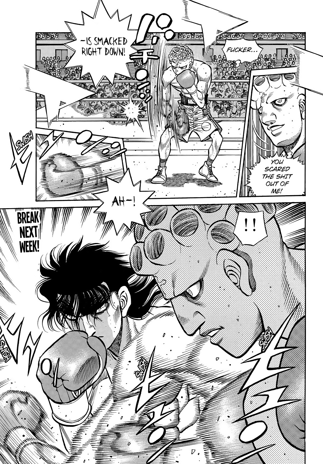 Hajime No Ippo - Chapter 1452: The Grim Reaper's First Move