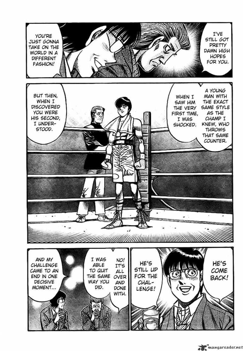 Hajime No Ippo - Chapter 812 : Inherited Dream