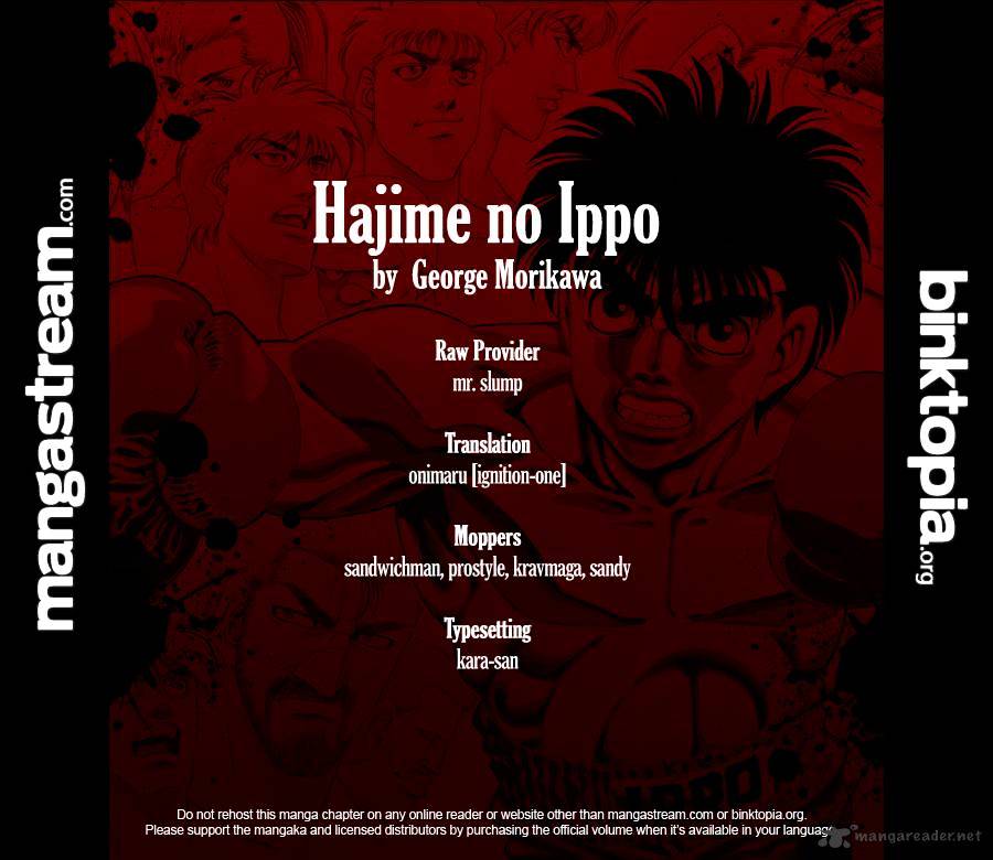 Hajime No Ippo - Chapter 925 : Two Methods