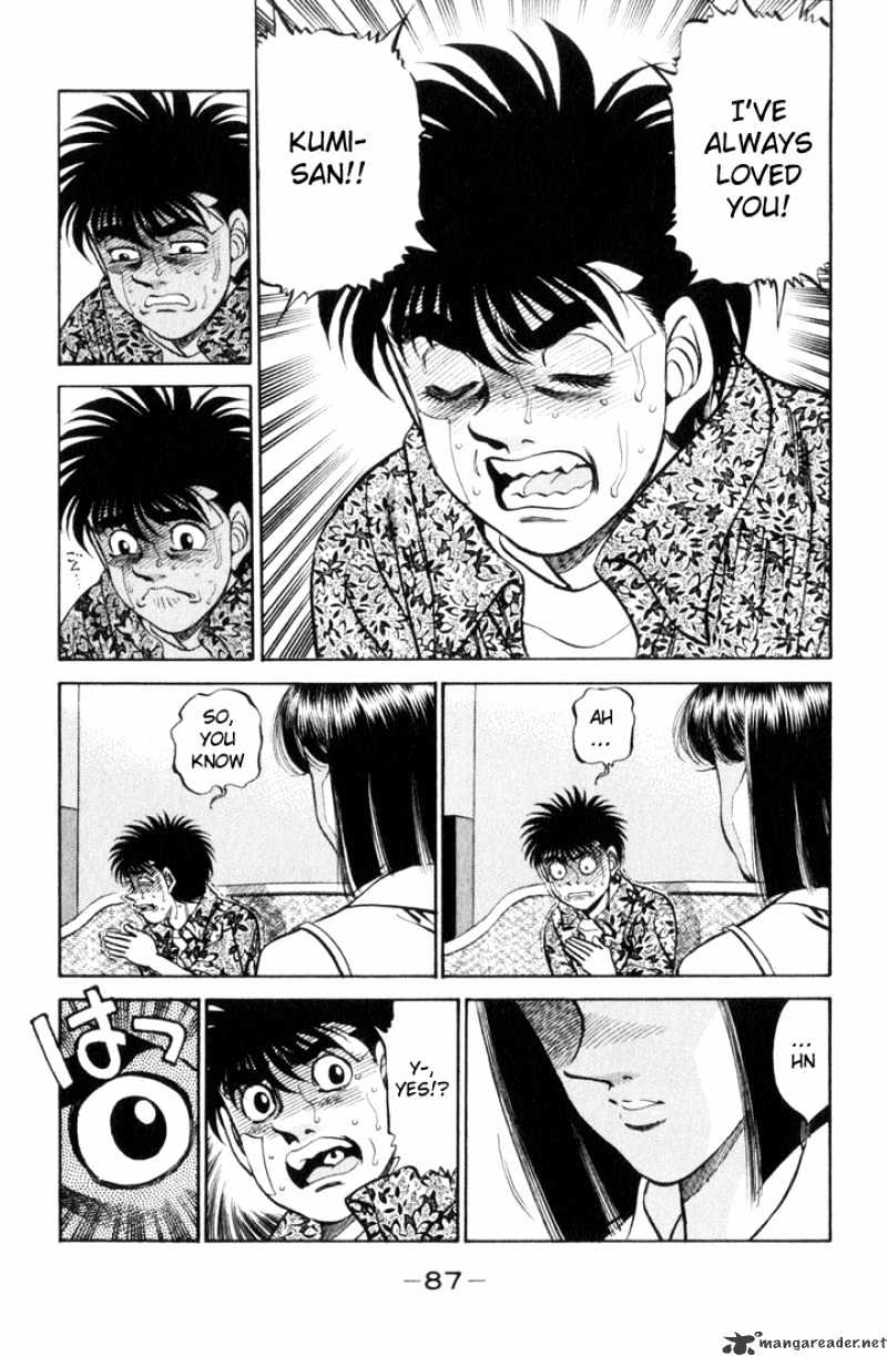 Hajime No Ippo - Chapter 357 : Meager Satisfaction