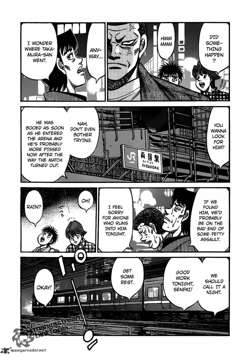 Hajime No Ippo - Chapter 943 : A Dream Match In A Bar