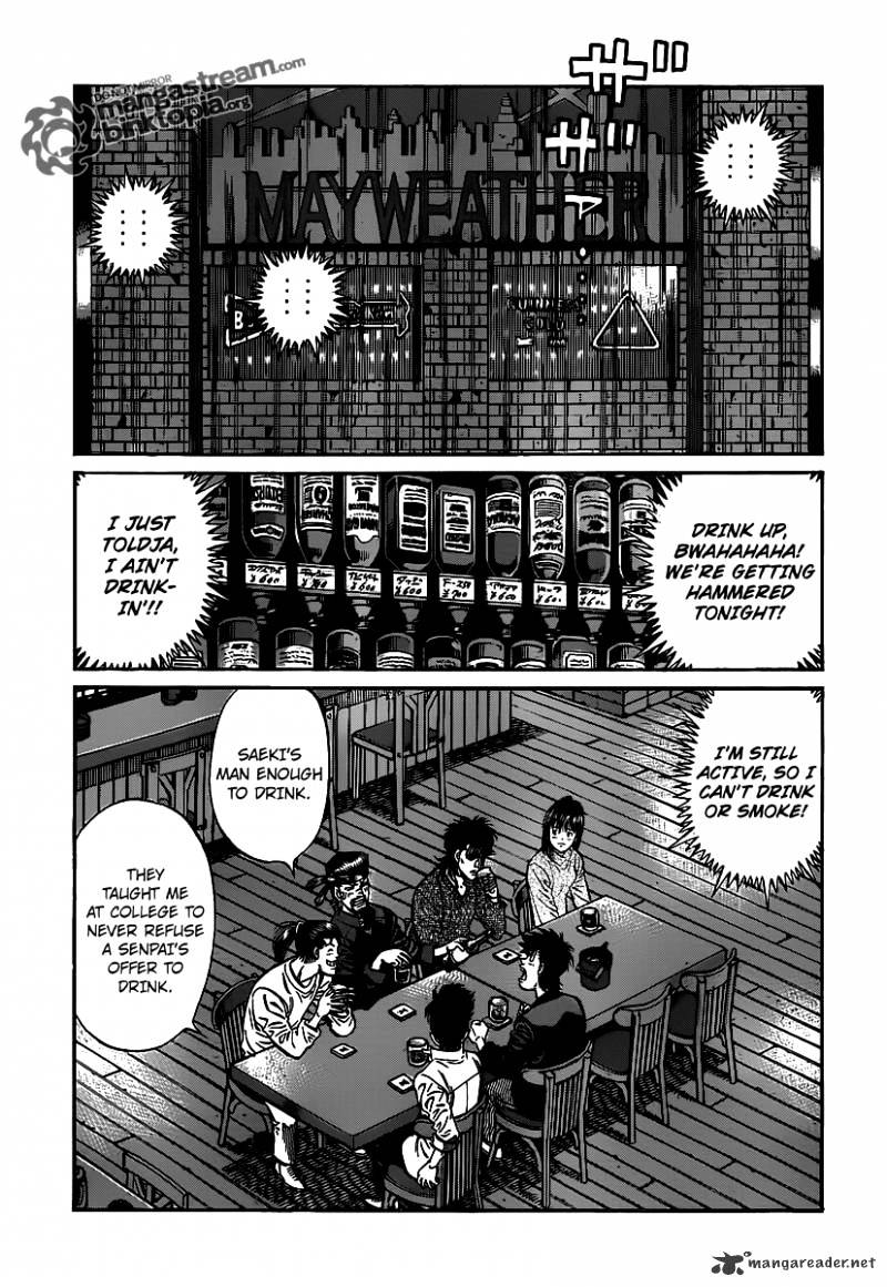 Hajime No Ippo - Chapter 943 : A Dream Match In A Bar