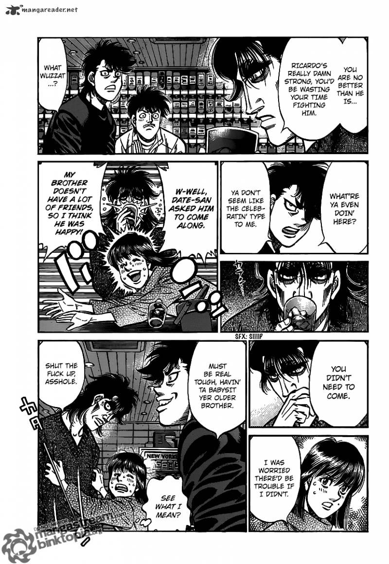 Hajime No Ippo - Chapter 943 : A Dream Match In A Bar