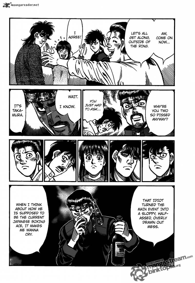 Hajime No Ippo - Chapter 943 : A Dream Match In A Bar