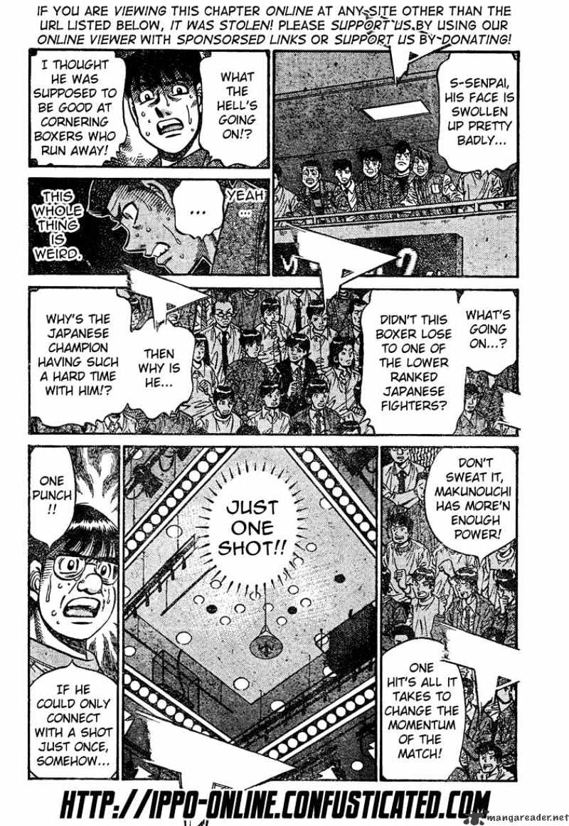 Hajime No Ippo - Chapter 778 : Malfunctioning Machine