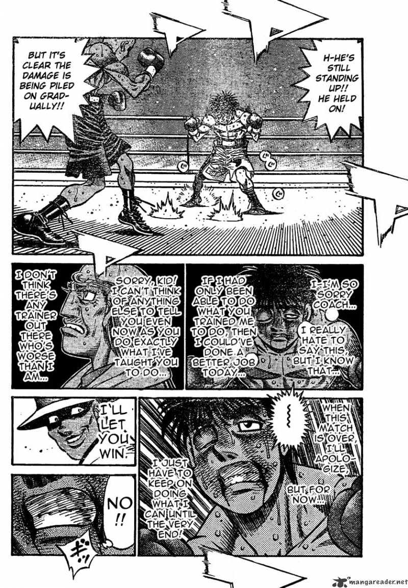 Hajime No Ippo - Chapter 778 : Malfunctioning Machine