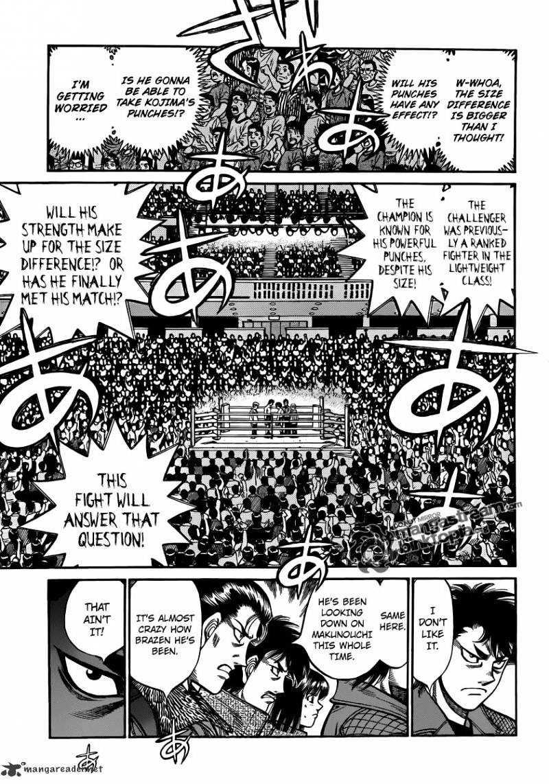 Hajime No Ippo - Chapter 932 : The Champion Is On His Way To Brawl