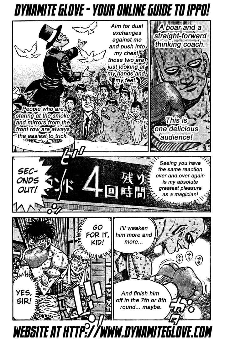 Hajime No Ippo - Chapter 777 : Guns And Gloves