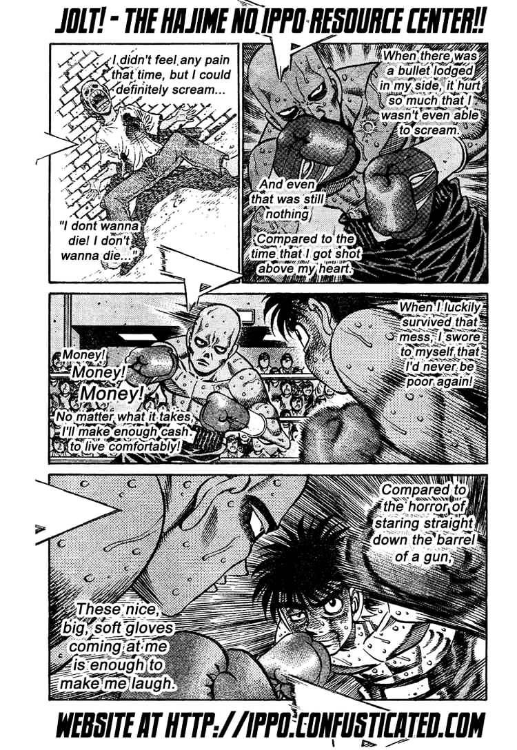 Hajime No Ippo - Chapter 777 : Guns And Gloves