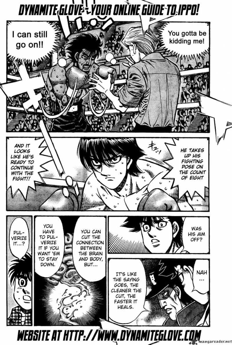 Hajime No Ippo - Chapter 826 : A Cut Man