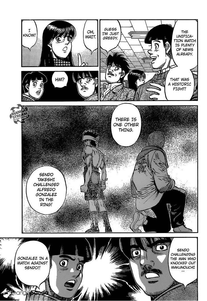 Hajime No Ippo - Chapter 1123 : Impressions And Premonitions