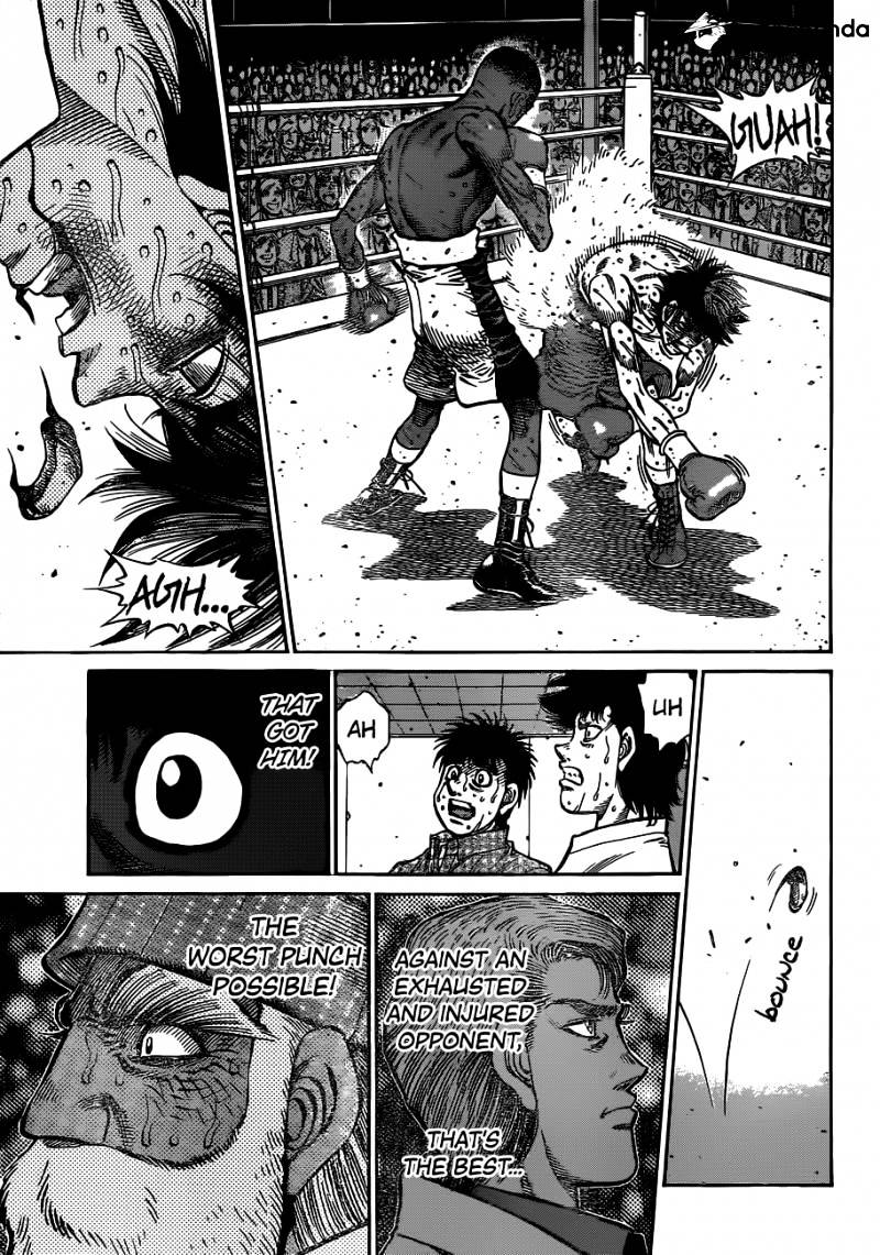 Hajime No Ippo - Chapter 1002 : Unbroken Fang