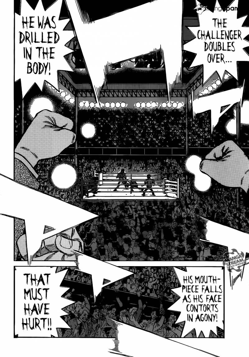 Hajime No Ippo - Chapter 1002 : Unbroken Fang