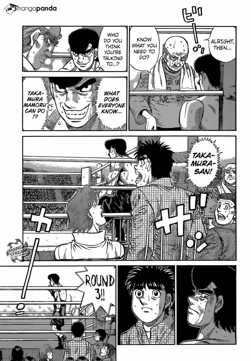 Hajime No Ippo - Chapter 1105 : Those Who Support The Hawk