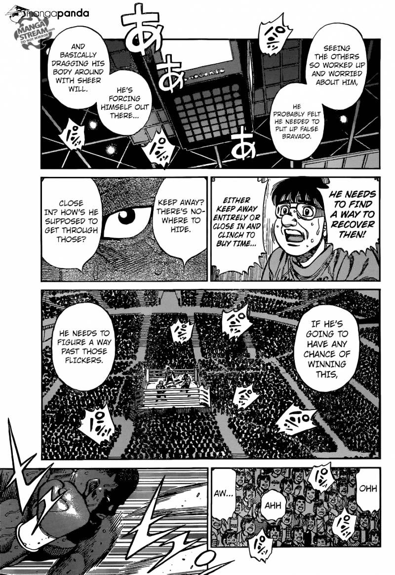 Hajime No Ippo - Chapter 1105 : Those Who Support The Hawk