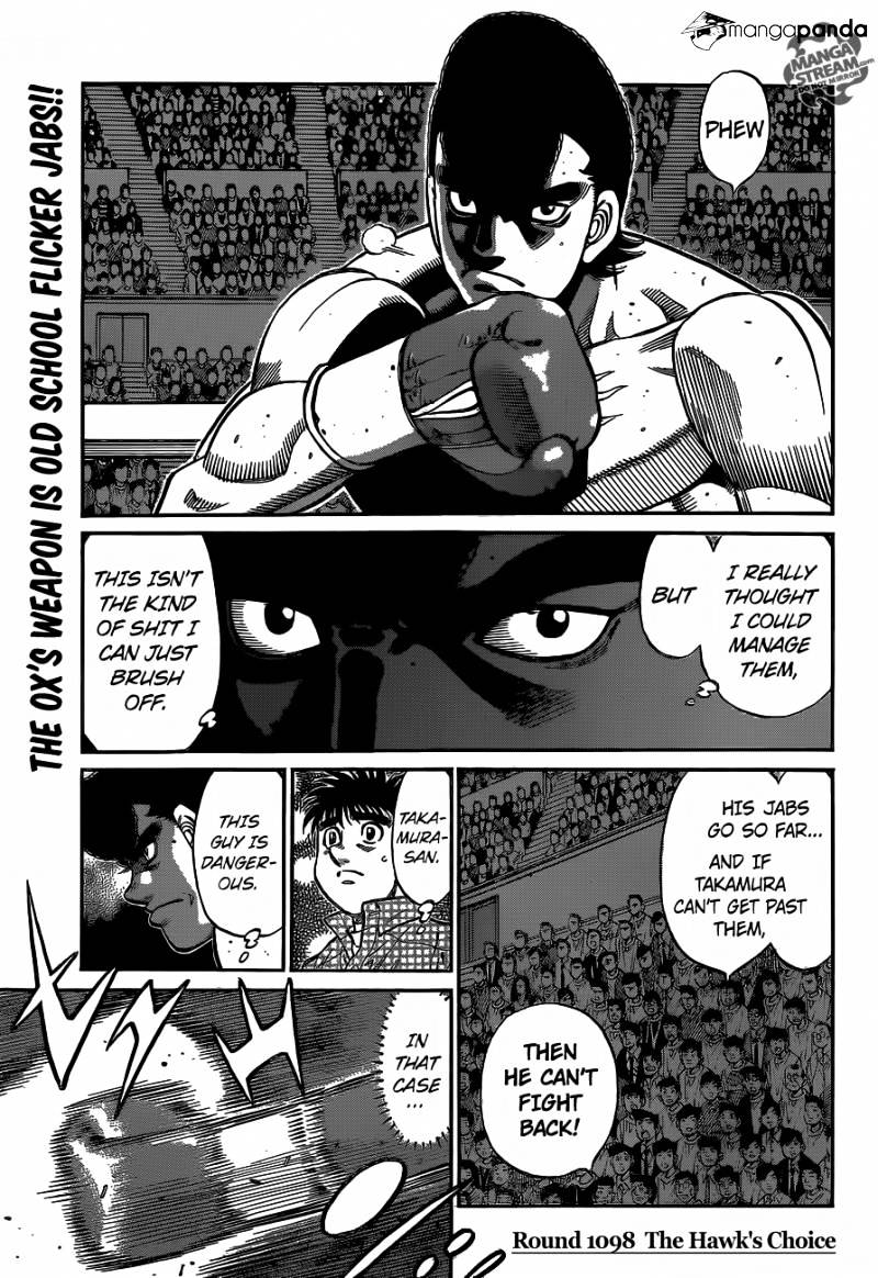 Hajime No Ippo - Chapter 1096 : Bison Tactics