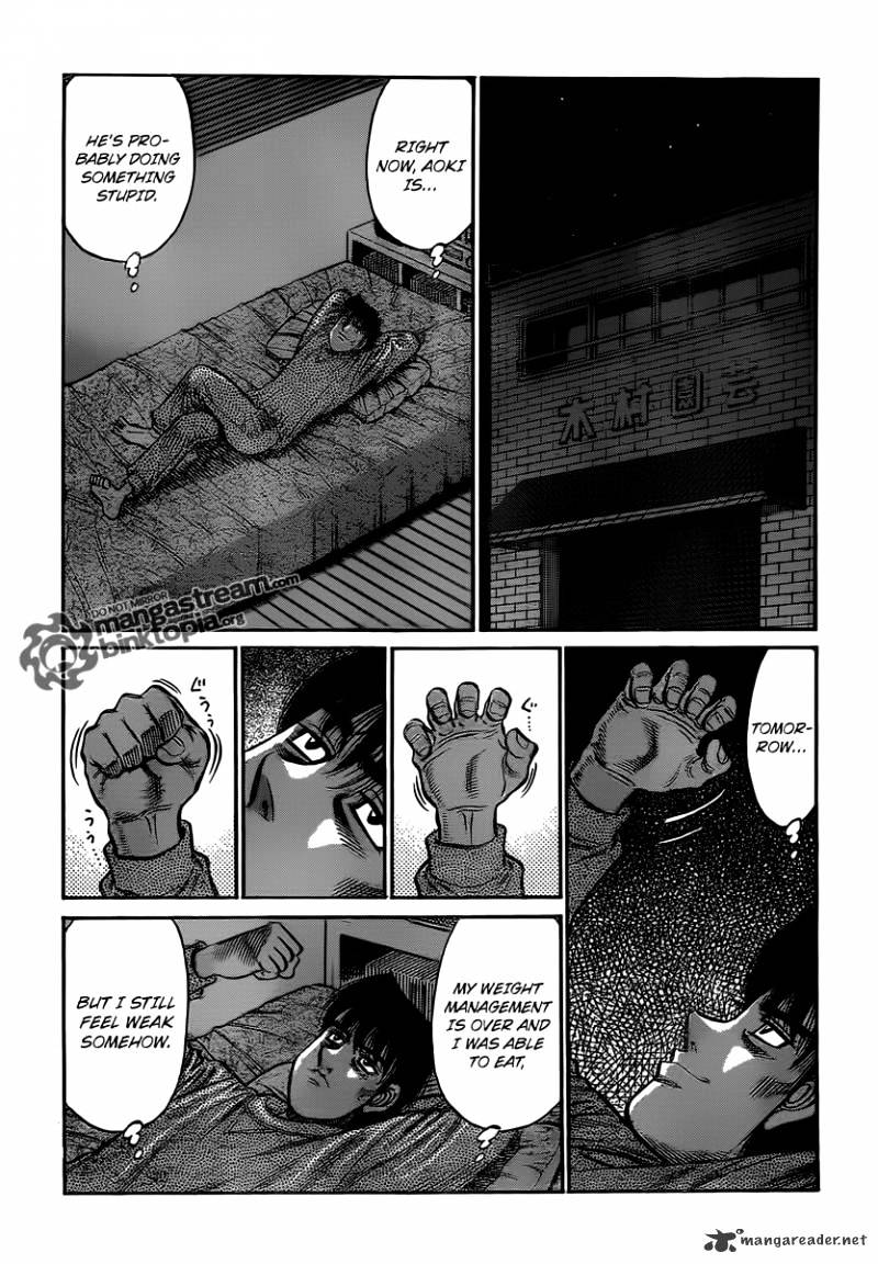 Hajime No Ippo - Chapter 952 : Before Their Finals