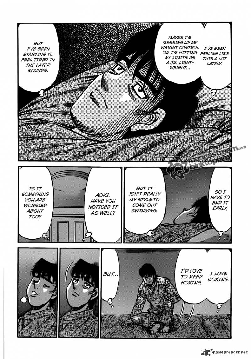 Hajime No Ippo - Chapter 952 : Before Their Finals