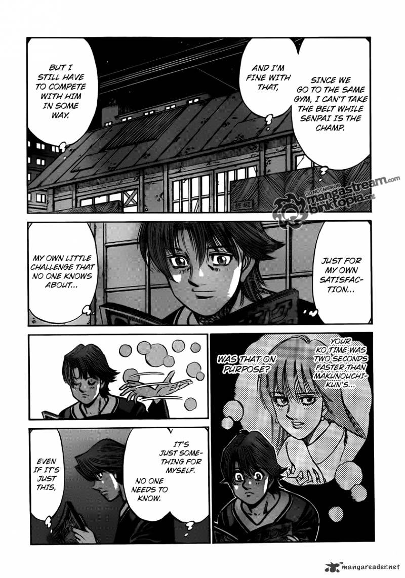 Hajime No Ippo - Chapter 952 : Before Their Finals