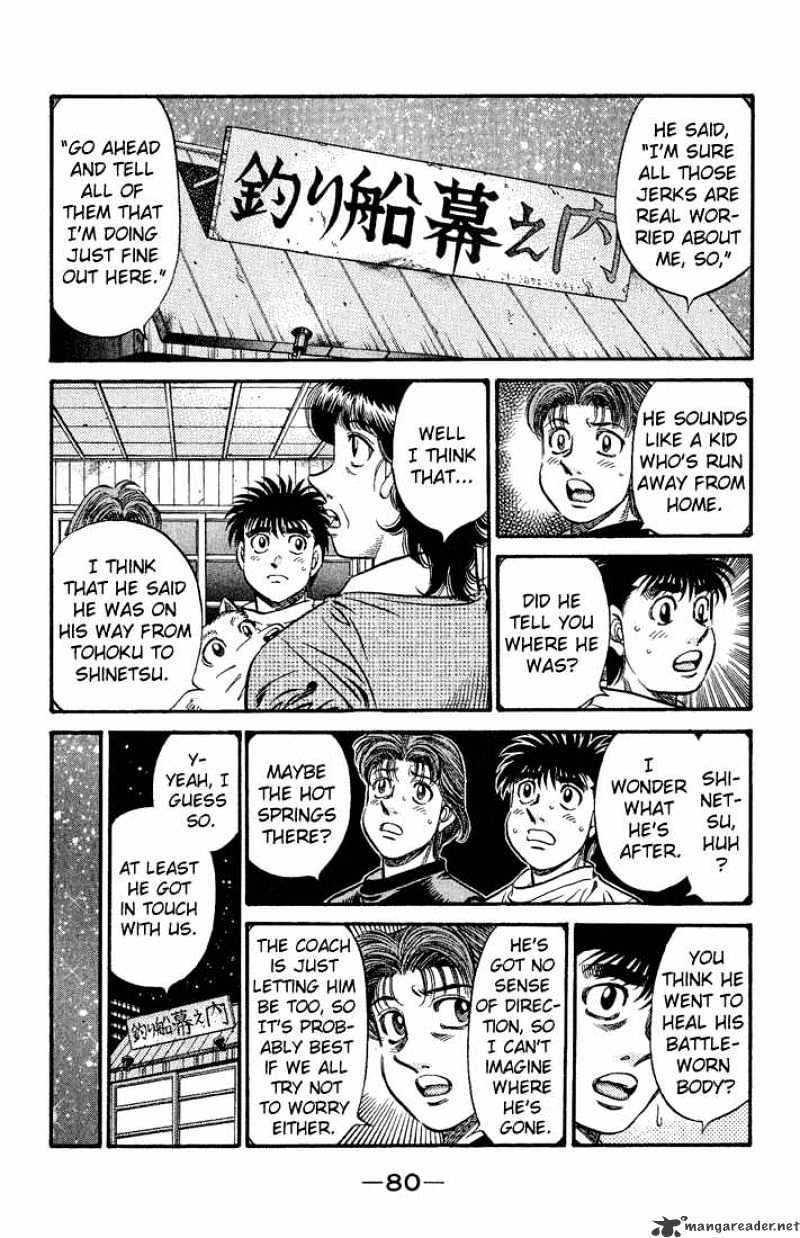 Hajime No Ippo - Chapter 577 : The Place To Turn Back