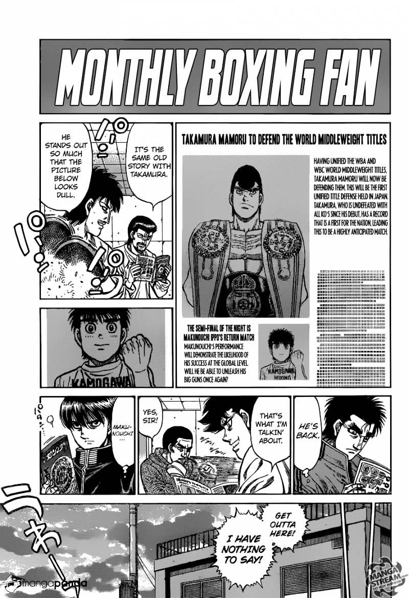 Hajime No Ippo - Chapter 1173