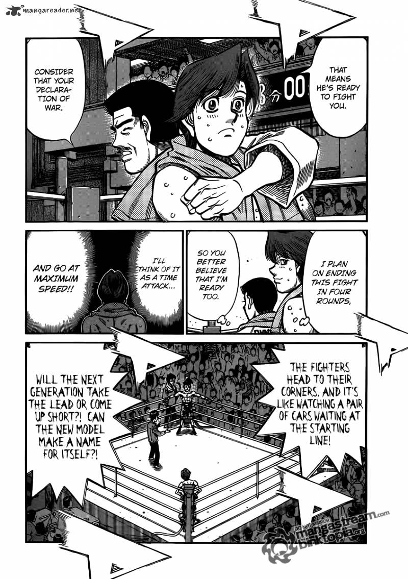 Hajime No Ippo - Chapter 954 : Timespace Invader