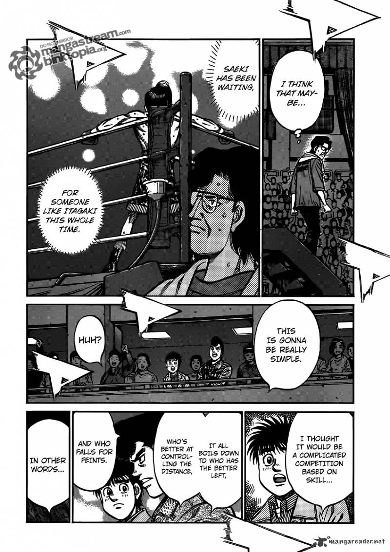 Hajime No Ippo - Chapter 954 : Timespace Invader