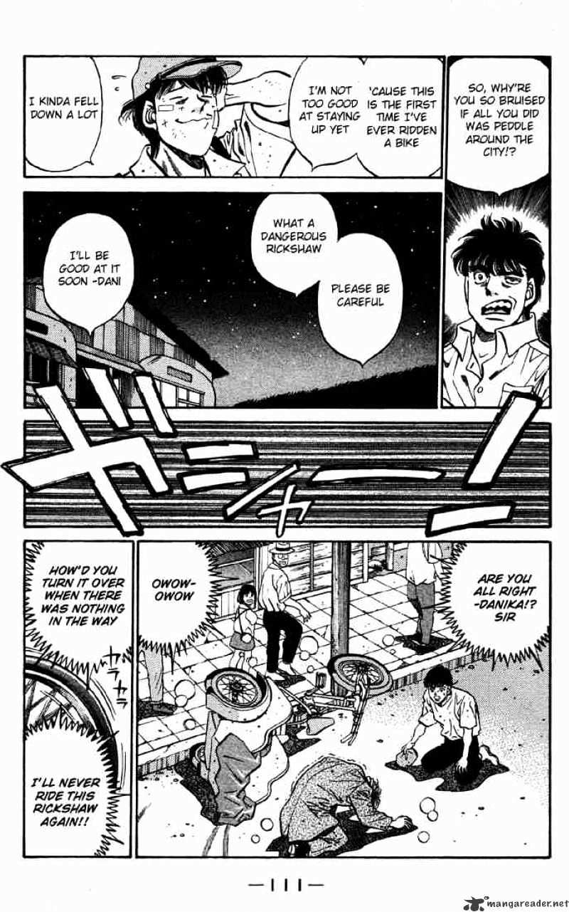 Hajime No Ippo - Chapter 403 : Neko-Chan The Rickshaw Driver