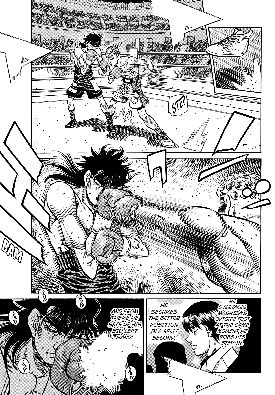 Hajime No Ippo - Chapter 1456: The Champion's Front Foot