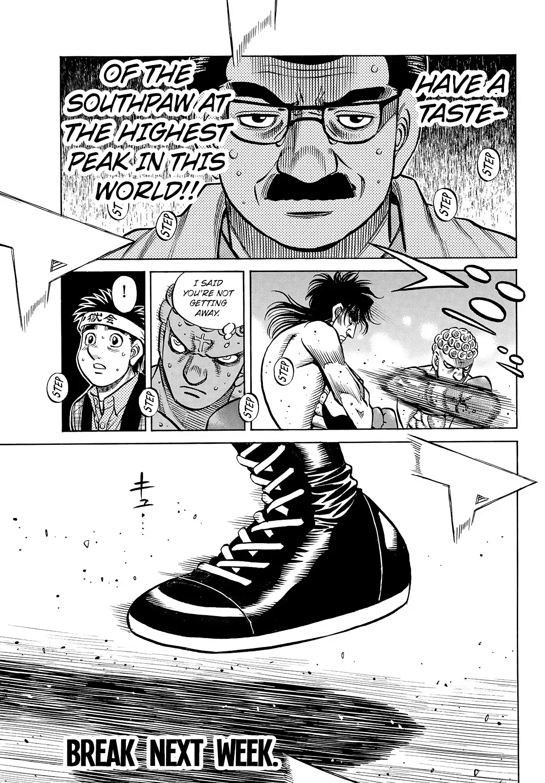 Hajime No Ippo - Chapter 1456: The Champion's Front Foot