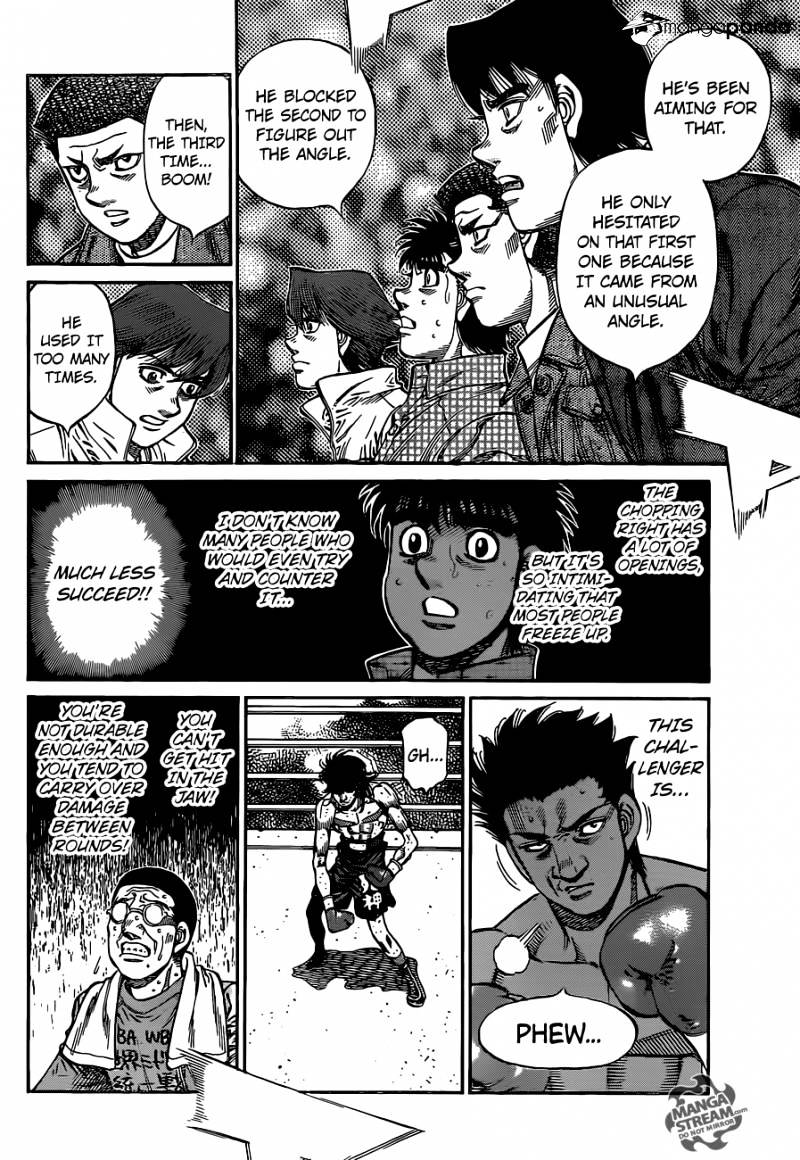 Hajime No Ippo - Chapter 1083 : The Grim Reaper Struggles