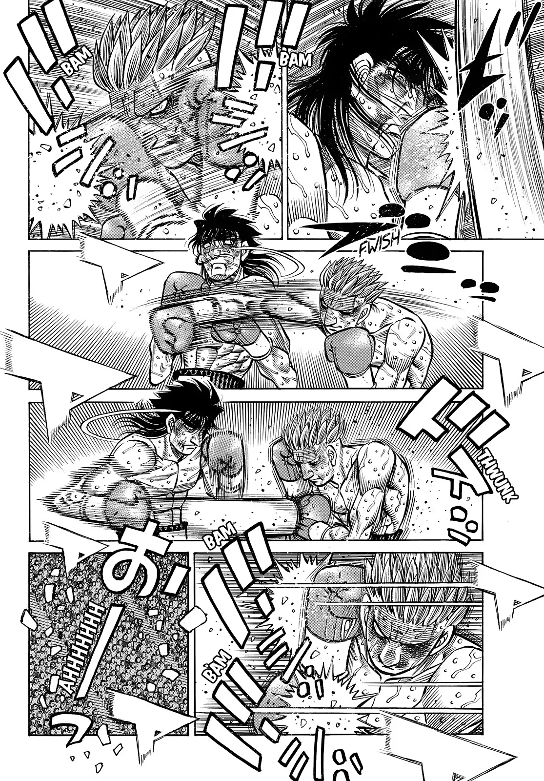 Hajime No Ippo - Chapter 1474: Close Range Fight