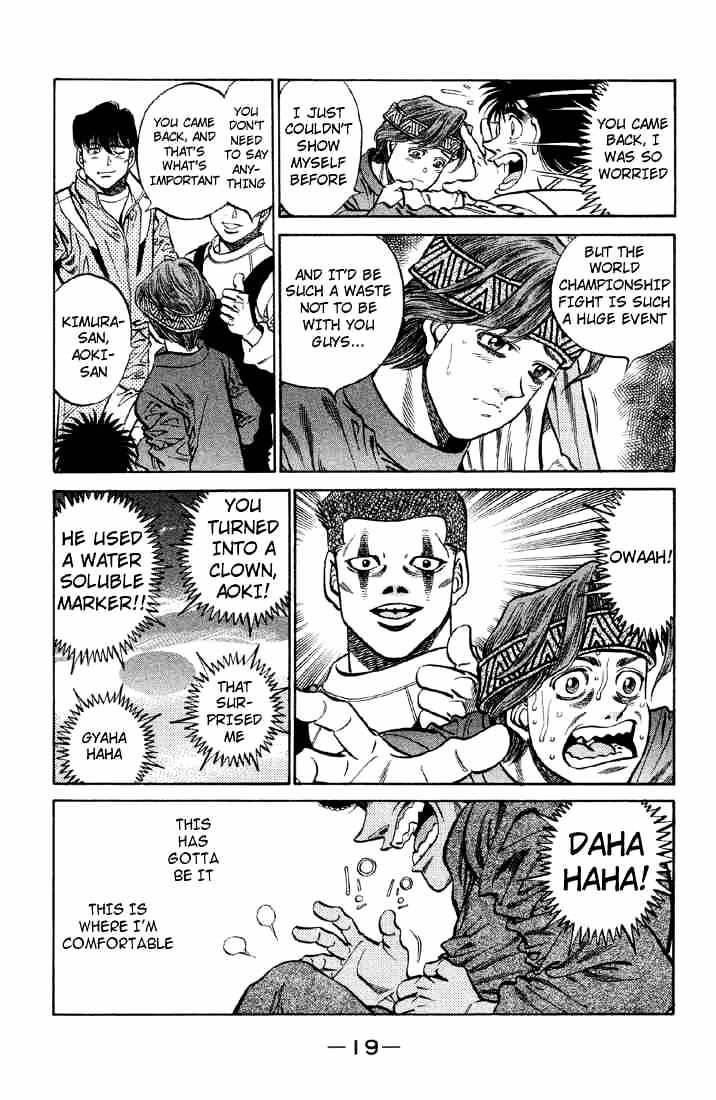 Hajime No Ippo - Chapter 371 : The Ring, Sweat, Them And