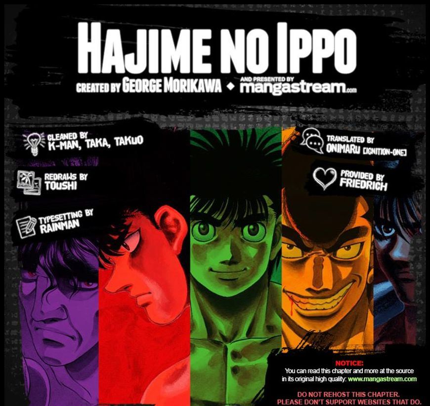 Hajime No Ippo - Chapter 1178