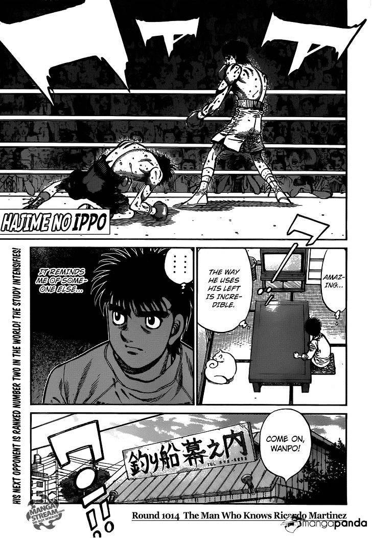 Hajime No Ippo - Chapter 1014 : The Man Who Knows Ricardo Martinez